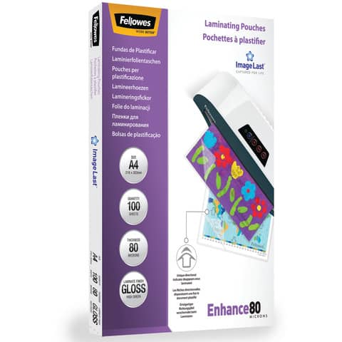 fellowes-scatola-100-pouches-enhance80-80mic-a4
