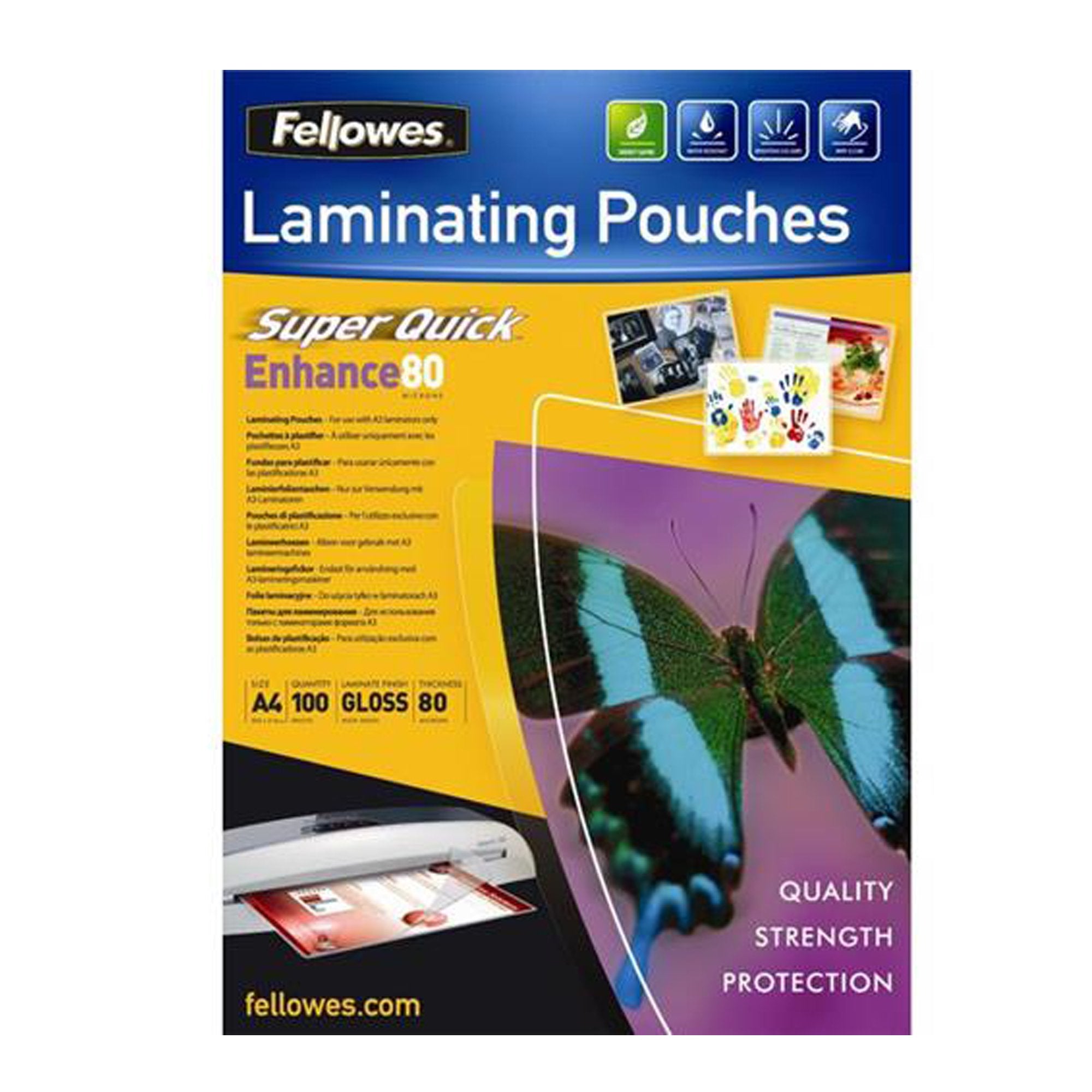 fellowes-scatola-100-pouches-enhance80-superquick-80mic-a4