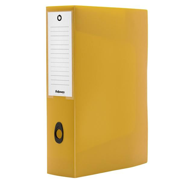 fellowes-scatola-progetto-plus-holos-dorso-8cm-pp-giallo-sabbia-25x35x8cm