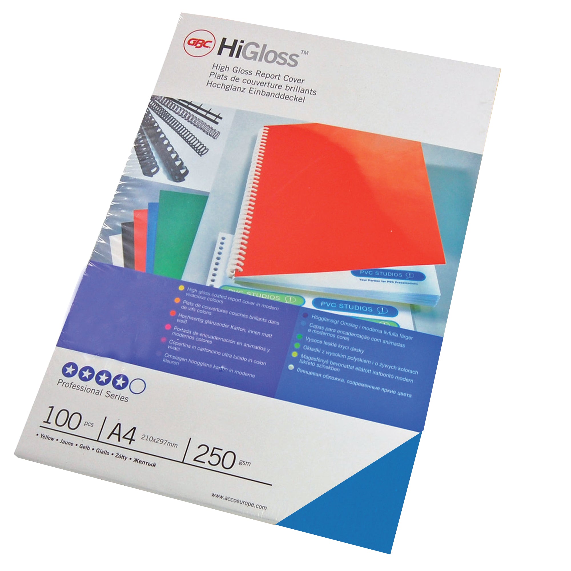 gbc-100-copertine-higloss-250gr-a4-blu-cartoncino-monolucido