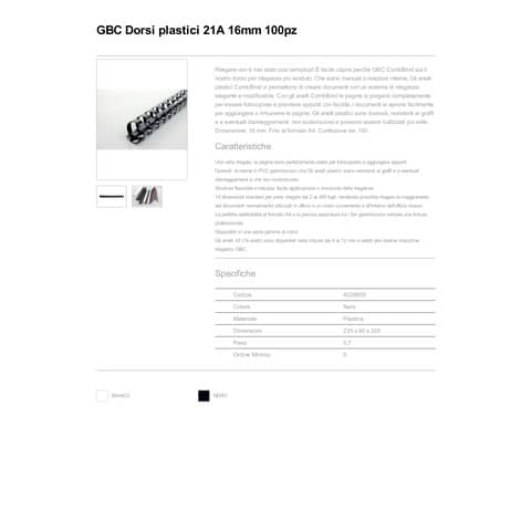 gbc-scatola-100-dorsi-spirale-16mm-nero-21-anelli