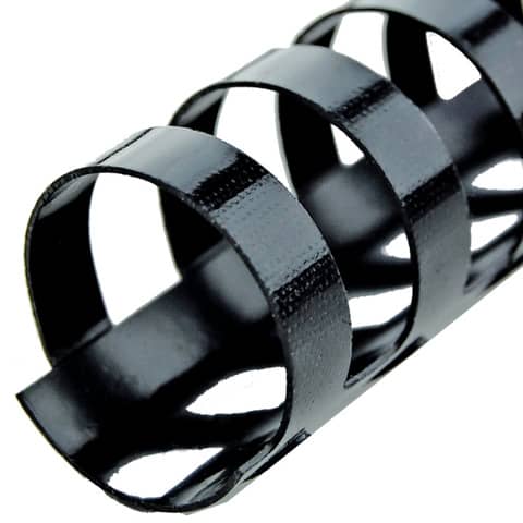 gbc-scatola-100-dorsi-spirale-19mm-nero-21-anelli
