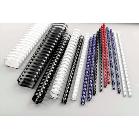 gbc-scatola-100-dorsi-spirale-22mm-nero-21-anelli