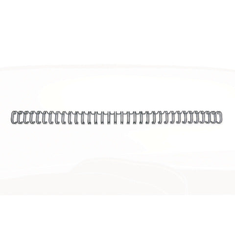 gbc-spirali-metalliche-34-anelli-wirebind-11-mm-a4-nero-conf-100-spirali-rg810710