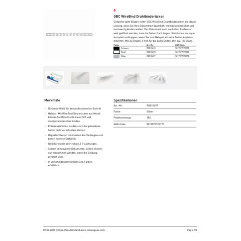 gbc-spirali-metalliche-34-anelli-wirebind-6mm-a4-argento-rg810497