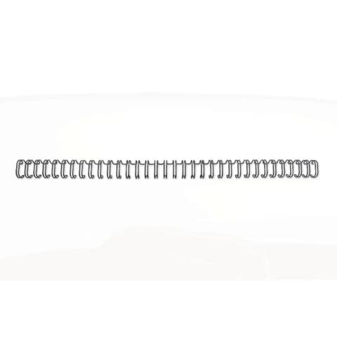 gbc-spirali-metalliche-34-anelli-wirebind-9-mm-a4-nero-conf-100-spirali-rg810610