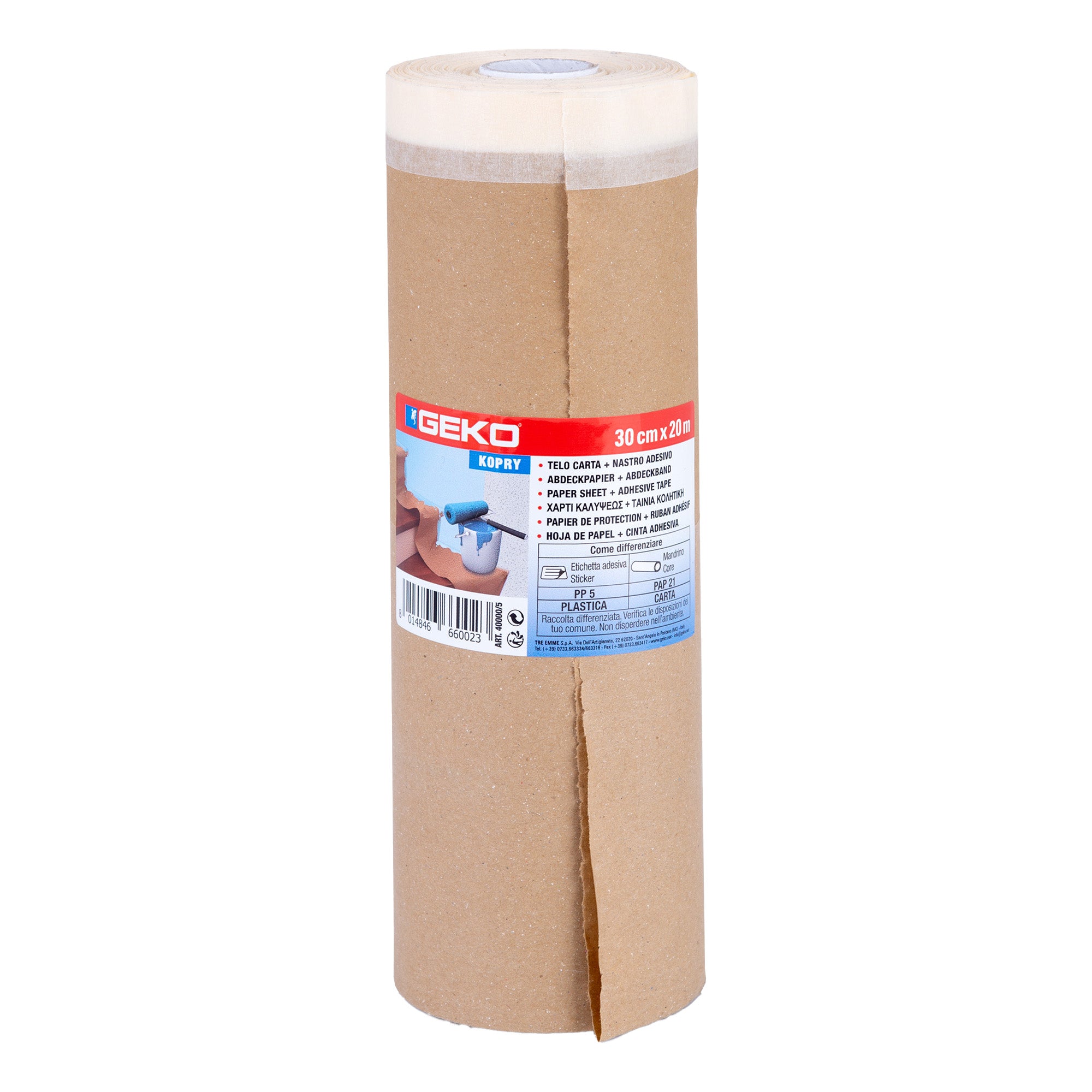 geko-bobinetta-nastro-adesivo-telo-carta-300mmx20mt