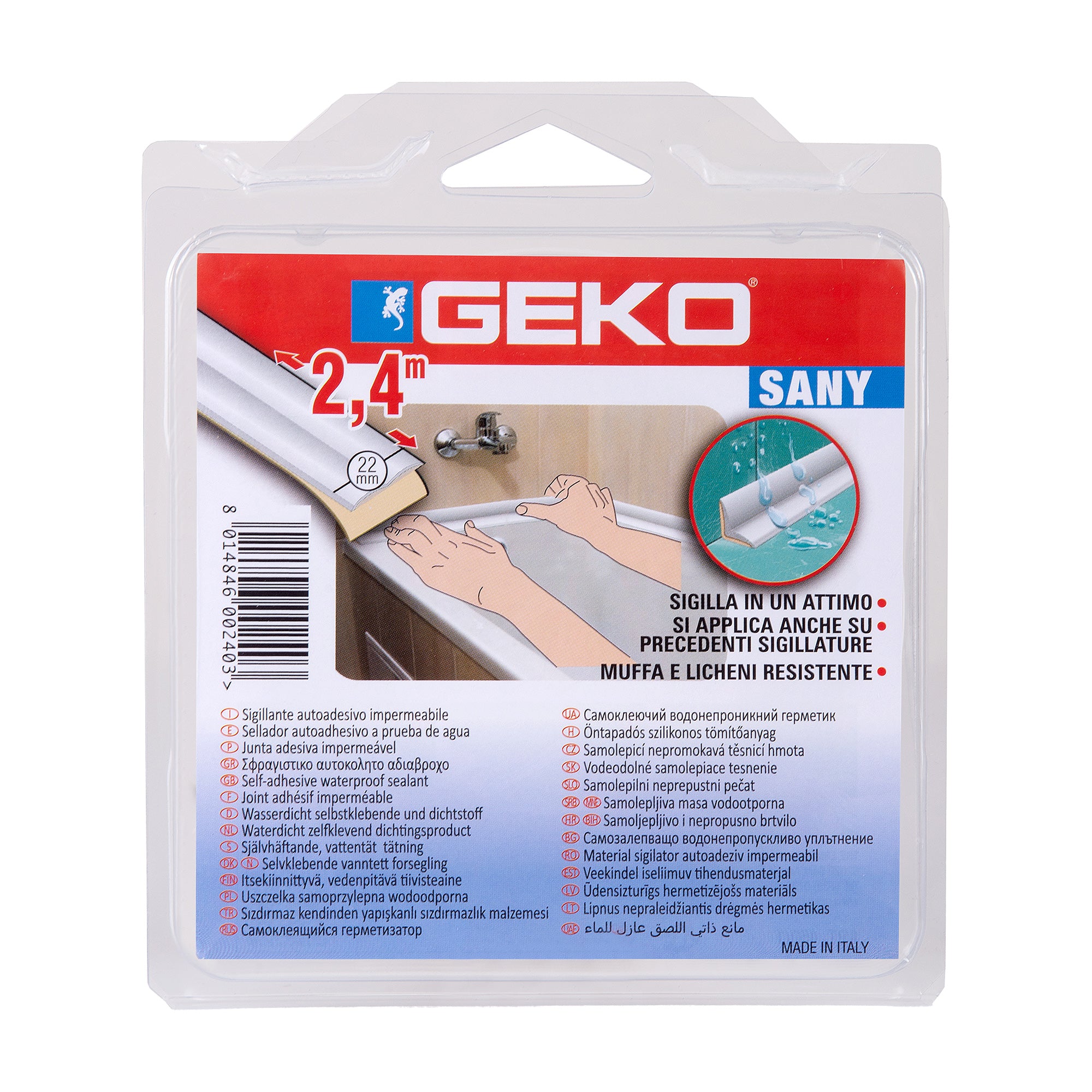 geko-sigillante-adesivo-doccia-lavabi-sany-22mm-x-2-4mt-bianco