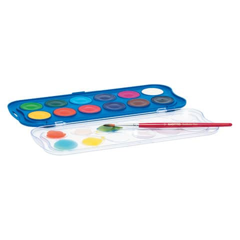 giotto-acquerelli-diametro-30-mm-assortiti-scatola-12-1-pennello-f351200