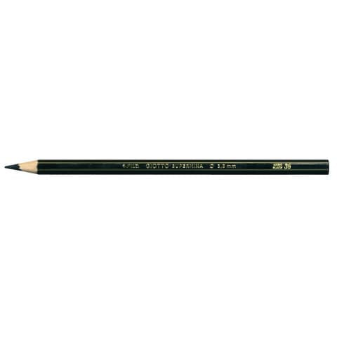 giotto-matita-colorata-supermina-nero-36-f239036