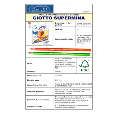 giotto-matita-colorata-supermina-verde-selva-20-f239020