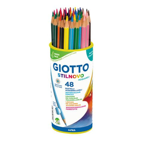 giotto-matite-acquerellabili-stilnovo-conf-48-colori-assortiti-water-colors-f516100