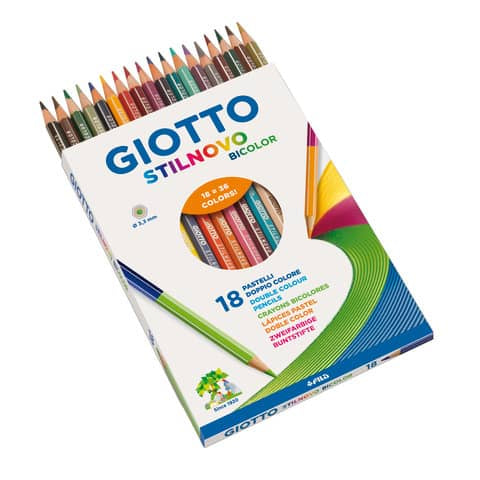 giotto-matite-colorate-stilnovo-bicolor-assortiti-astuccio-18-25720000