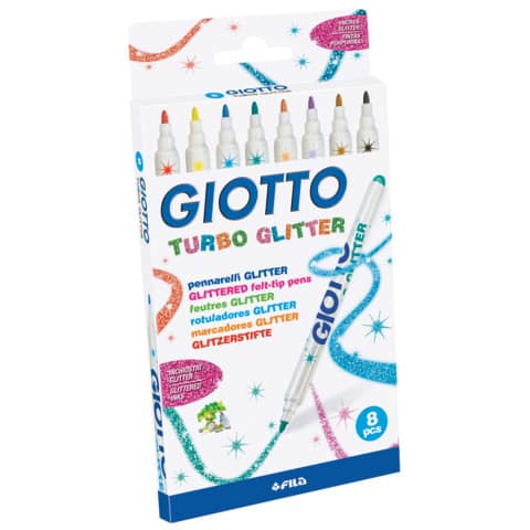 giotto-pennarelli-turbo-glitter-conf-8-colori-assortiti-f425800