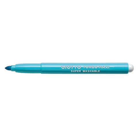 giotto-pennarello-turbo-maxi-punta-grossa-fibra-5-mm-azzurro-cielo-conf-12-pezzi-f456028