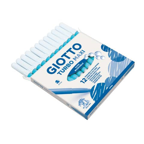 giotto-pennarello-turbo-maxi-punta-grossa-fibra-5-mm-azzurro-cielo-conf-12-pezzi-f456028