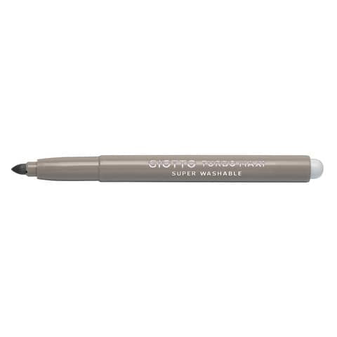 giotto-pennarello-turbo-maxi-punta-grossa-fibra-5-mm-grigio-cenere-conf-12-pezzi-f456025