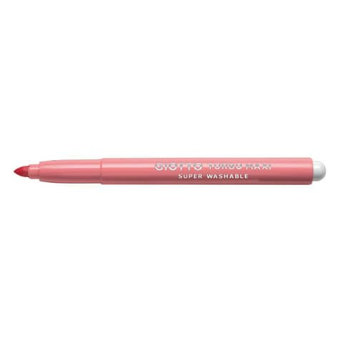 giotto-pennarello-turbo-maxi-punta-grossa-fibra-5-mm-rosa-conf-12-pezzi-f456007