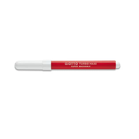 giotto-pennarello-turbo-maxi-punta-grossa-fibra-5-mm-rosso-scarlatto-conf-12-pezzi-f456011
