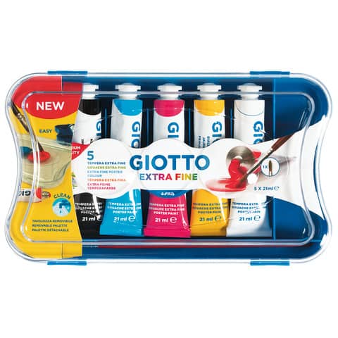giotto-tempere-extra-21-ml-assortiti-scatola-5-tubetti-1-pennello-f32710000