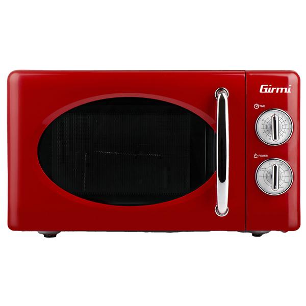 girmi-forno-microonde-vintage-cottura-combinata-20l-rosso