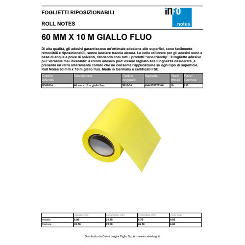 global-notes-roll-notes-60-mm-x-10-m-giallo-fluo-q562034