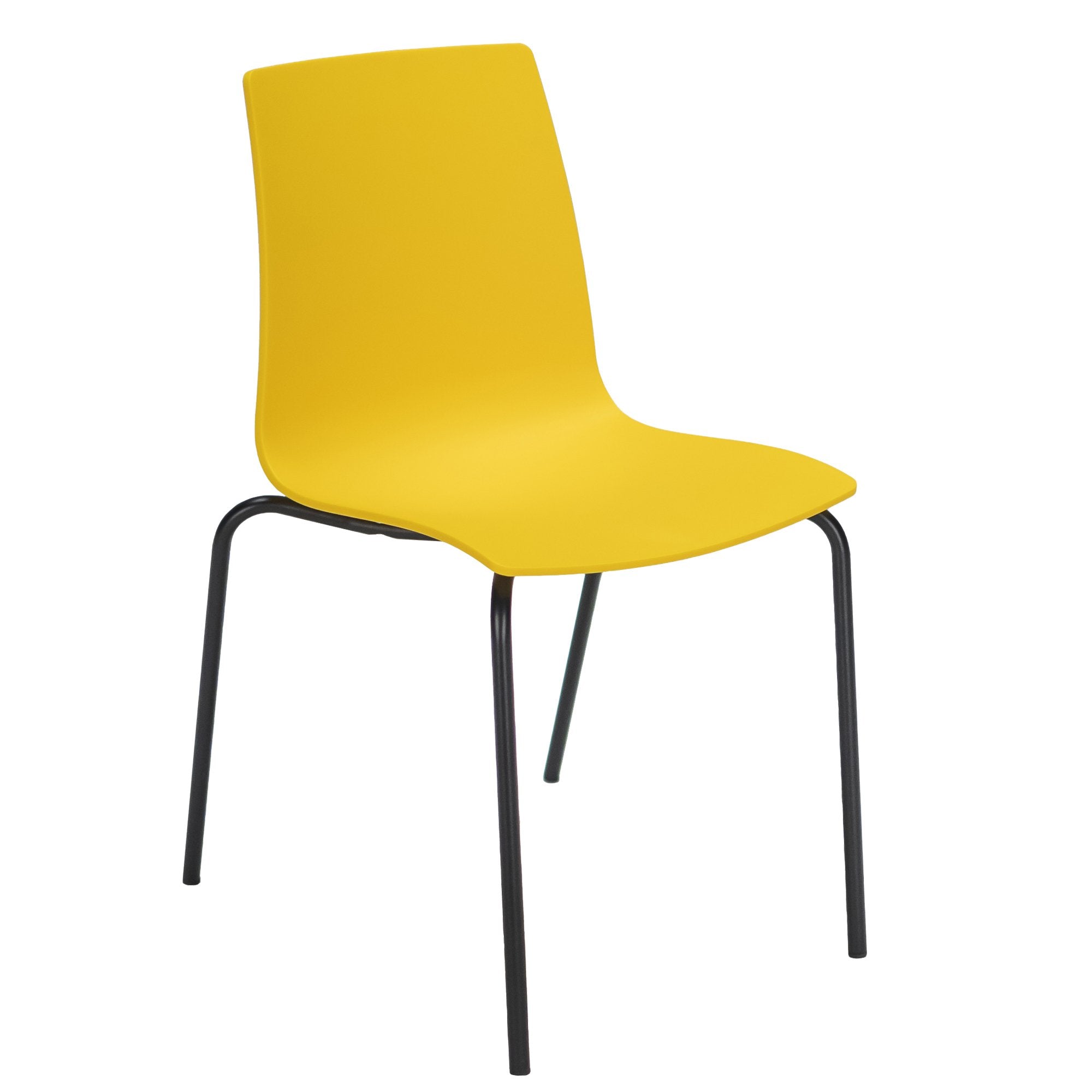 grandsoleil-seduta-polipropilene-base-nero-opaco-candy-giallo