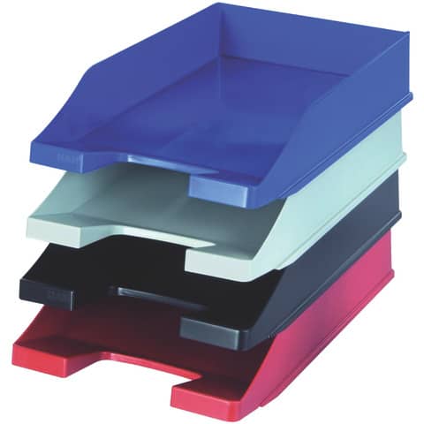 han-vaschetta-portacorrispondenza-accatastabile-klassik-a4-c4-polistirolo-blu-lucido-1027-x-14