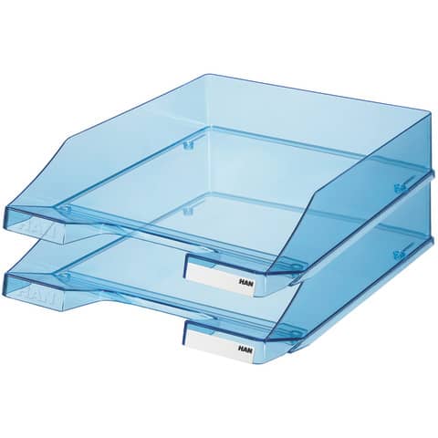 han-vaschetta-portacorrispondenza-accatastabile-klassik-a4-c4-polistirolo-blu-trasparente-1026-x-26