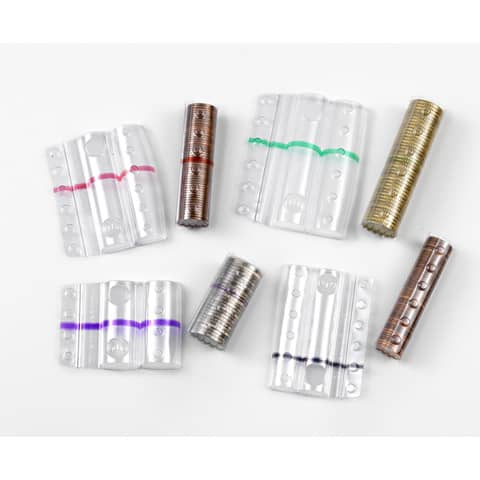 holenbecky-blister-monete-1-euro-capacita-25-monete-plastica-trasparente-confezione-100-blister-8006trbc