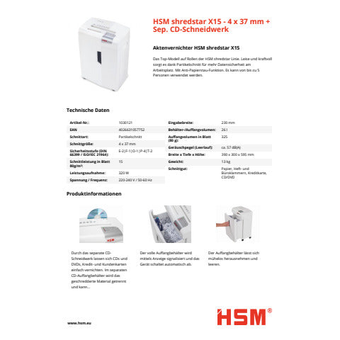 hsm-distruggidocumenti-shredstar-x15-26-l-utensile-taglio-cd-p4-taglio-frammenti-4x37-mm-1030121
