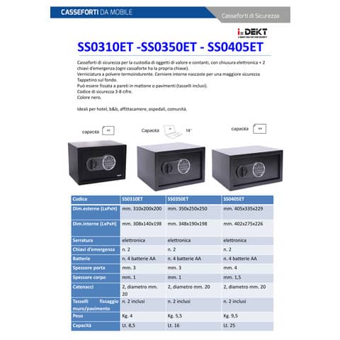 i-dekt-cassaforte-sicurezza-i-dekt-310et-chiusura-elettronica-31x20x20-cm-nero-ss0310et