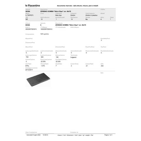 il-tappetino-zerbino-nido-dape-gomma-tappetino-40-x-70-cm-0638a