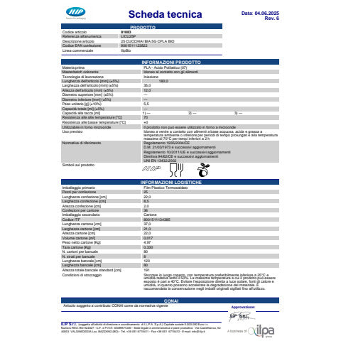 ilipbio-cucchiai-pla-bio-3-5-g-160-mm-bianchi-conf-25-pezzi-81083