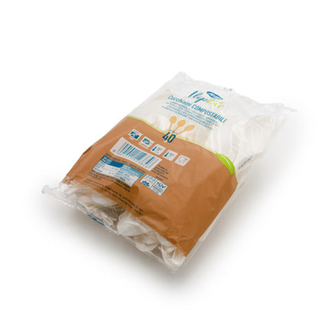 ilipbio-cucchiaini-dessert-cpla-bianco-conf-40-pz-81084