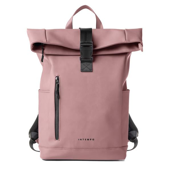 in-tempo-zaino-roll-top-drop2go-gomma-antipioggia-dim-30x42x14cm-cipria-intempo
