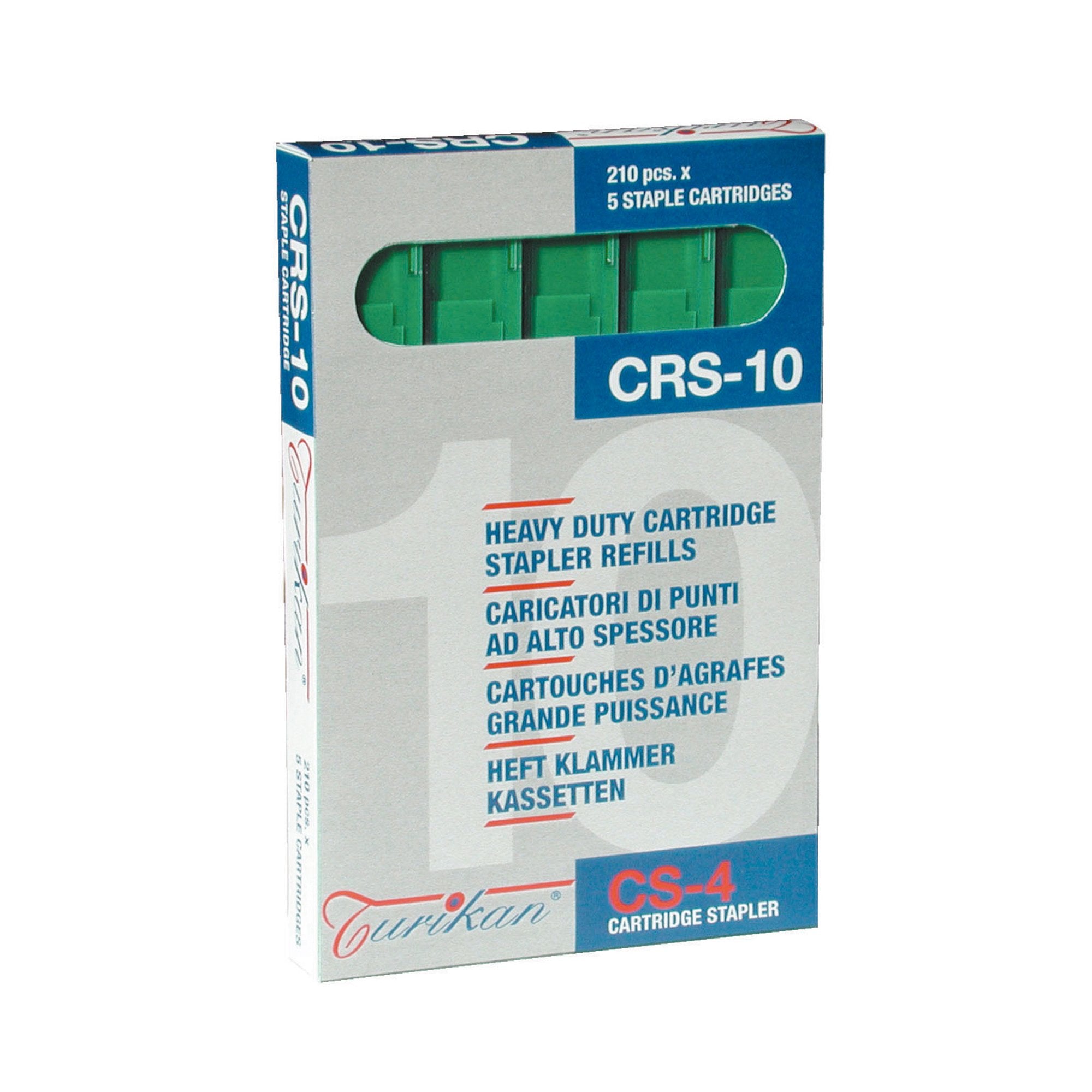 iternet-5-caricatori-210-punti-crs-10-mm-verde-fino-55-fogli-turikan