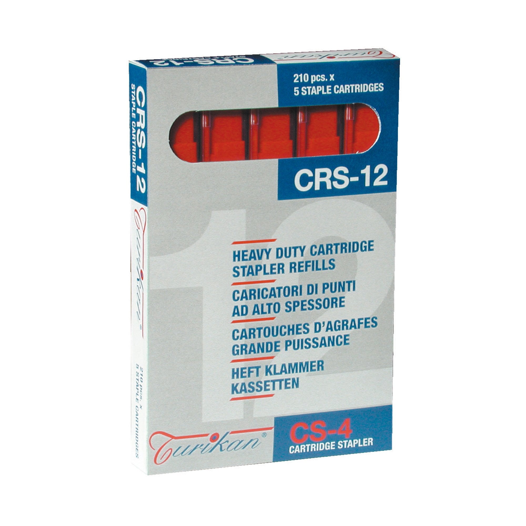 iternet-5-caricatori-210-punti-crs-12-mm-rosso-fino-80-fogli-turikan