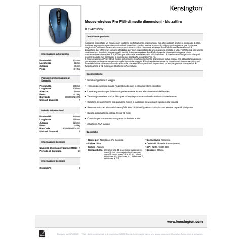 kensington-mouse-wireless-pro-fit-medie-dimensioni-blu-k72421ww