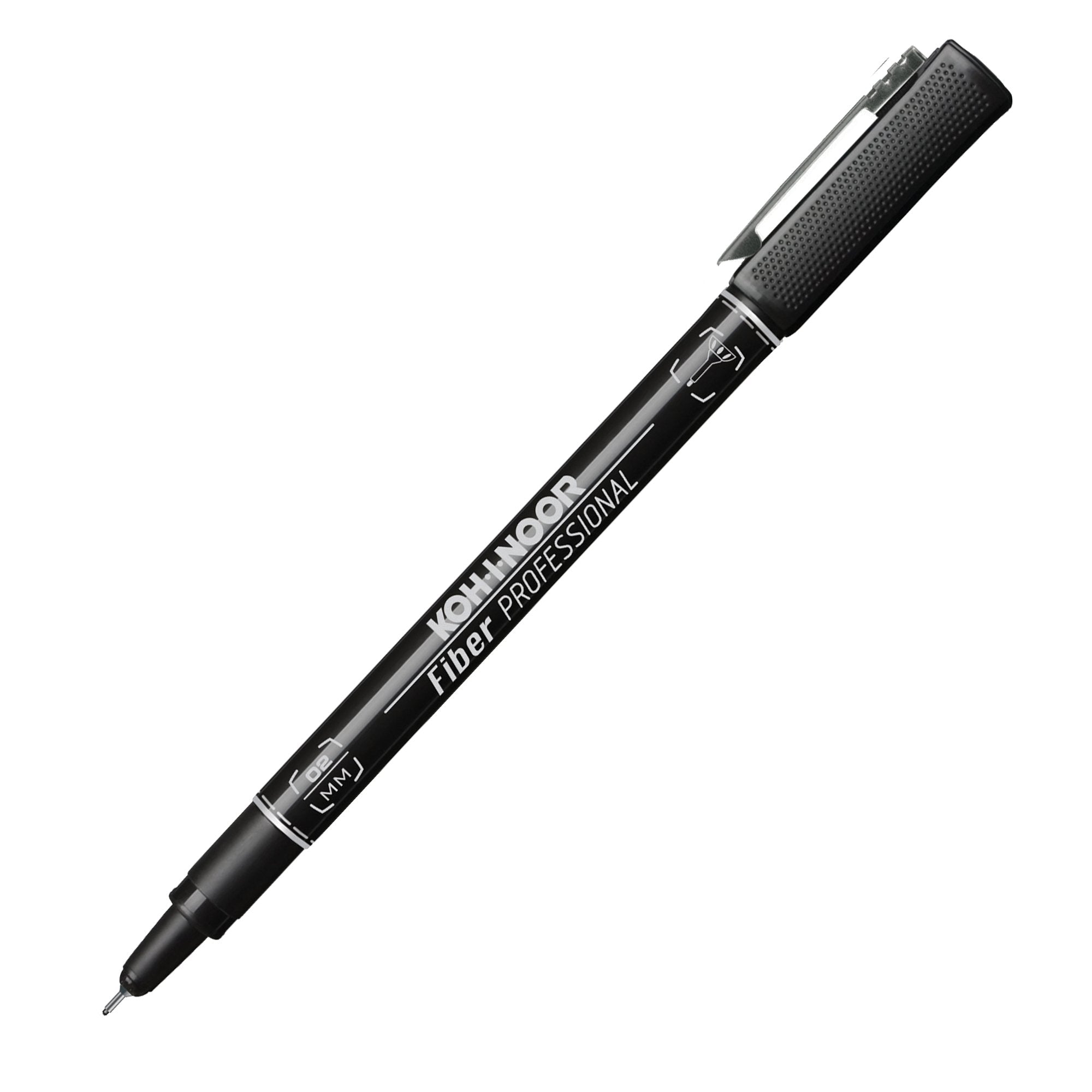 koh-i-noor-fineliner-professional-fiber-nero-0-2mm