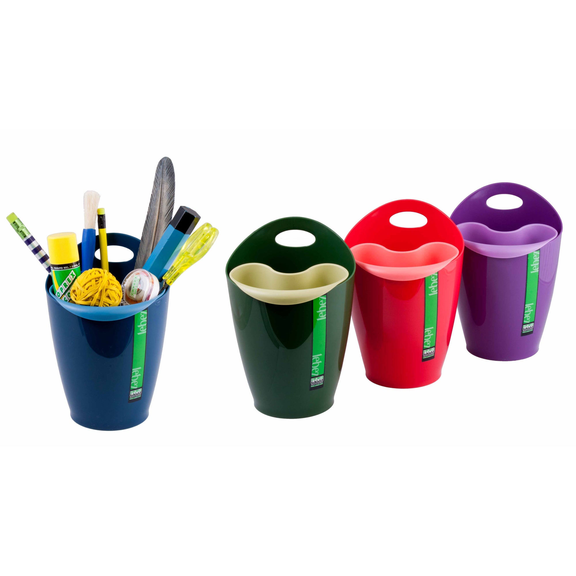 lebez-bicchiere-portapenne-2in1-mix-4-colori-80291