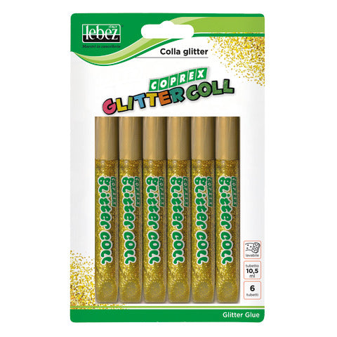 lebez-colla-coprex-glitter-coll-10-5-ml-colore-oro-blister-6-tubetti-5131-o
