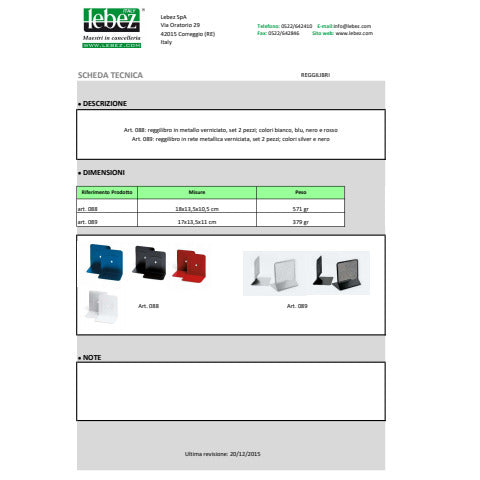 lebez-reggilibri-metallo-conf-2-pezzi-nero-088-n