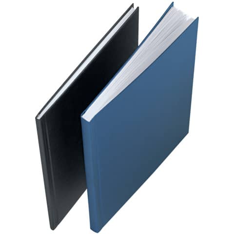 leitz-10-copertine-rigide-impressbind-3-5mm-blu-finitura-lino
