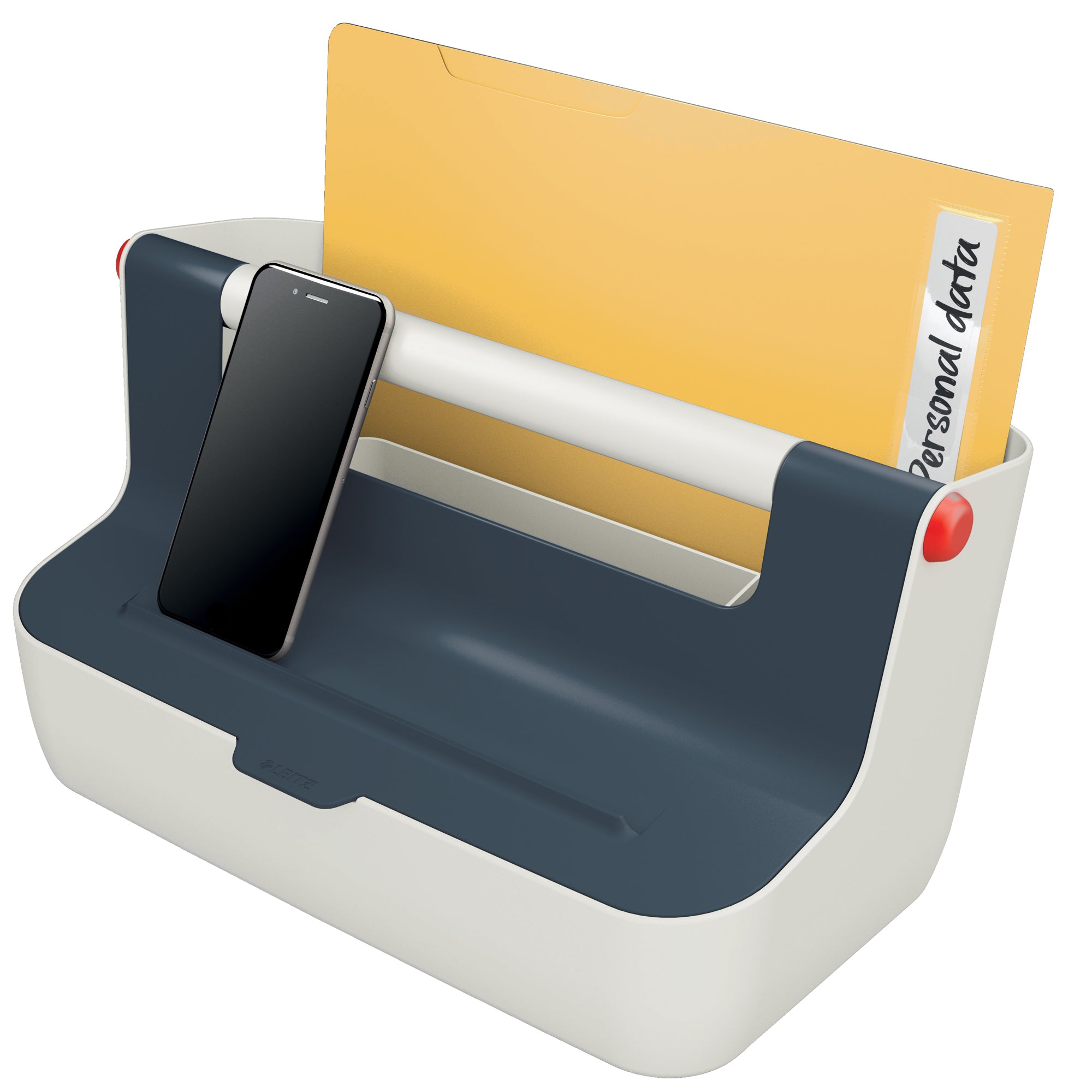 leitz-cassetta-portaoggetti-maniglia-grigio-cosy