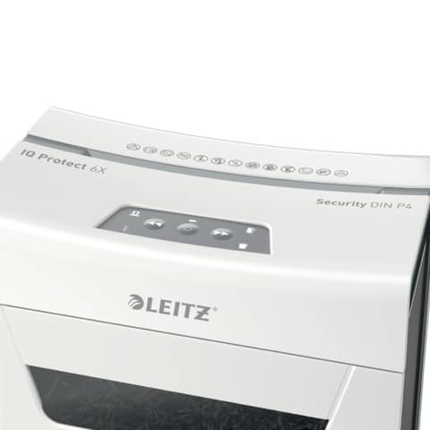 leitz-distruggidocumenti-manuale-iq-p4-protect-6x-10-l-bianco-80900000