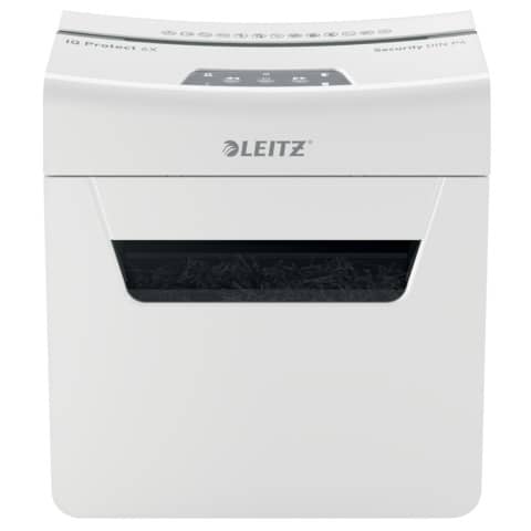 leitz-distruggidocumenti-manuale-iq-p4-protect-6x-10-l-bianco-80900000