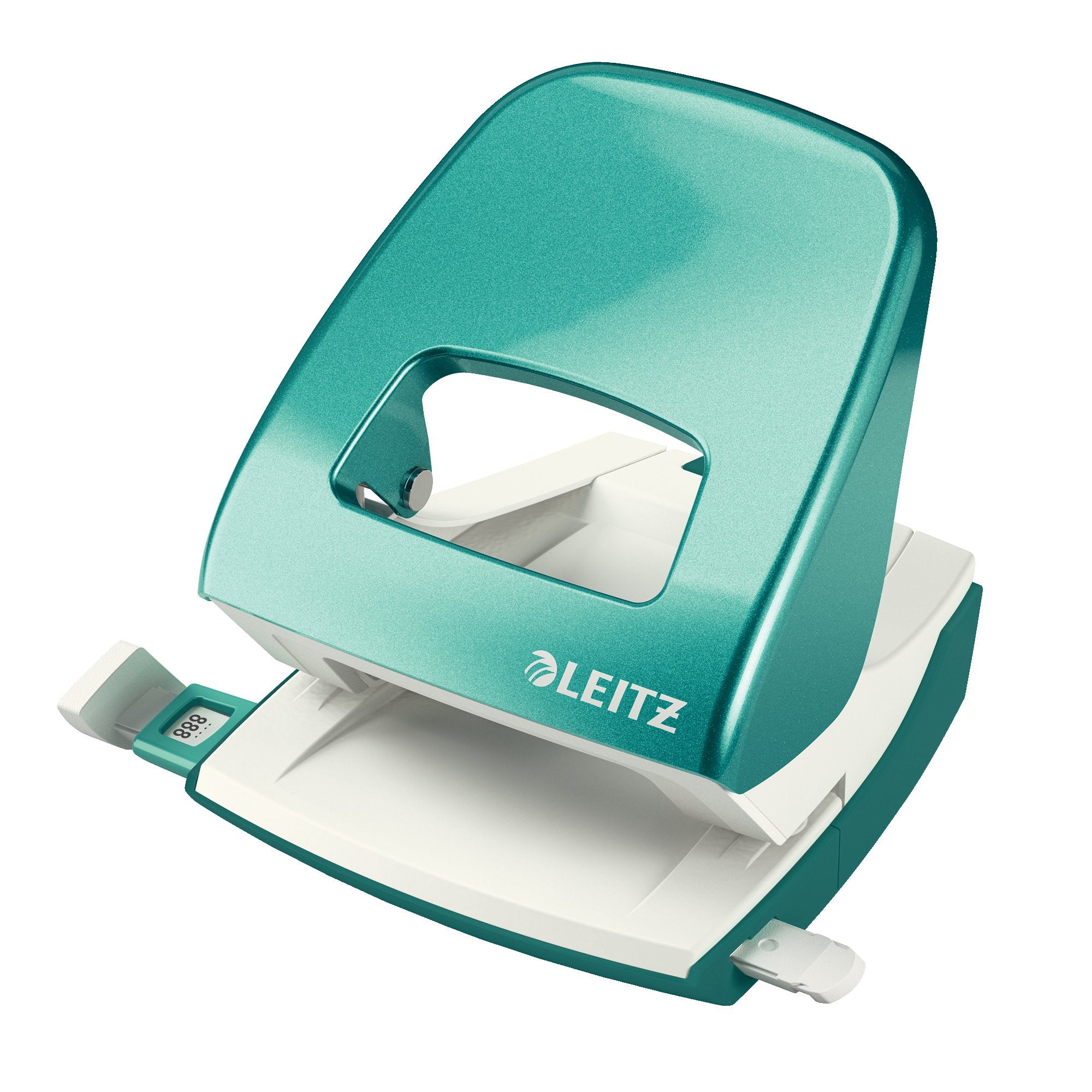 leitz-perforatore-2-fori-5008-wow-acqua-marina-metal-max-30fg