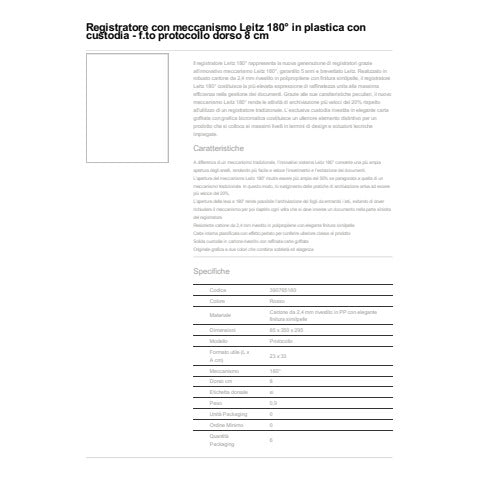 leitz-registratore-custodia-180-protocollo-dorso-8-cm-cartone-riverstito-polipropilene-rosso-390765160