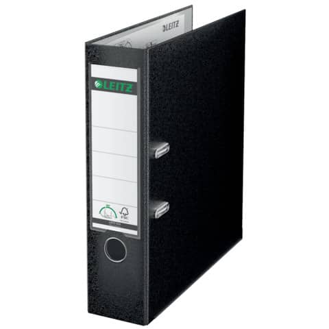 leitz-registratore-senza-custodia-180-commerciale-dorso-8-cm-cartone-rivestito-polipropilene-nero-10105095